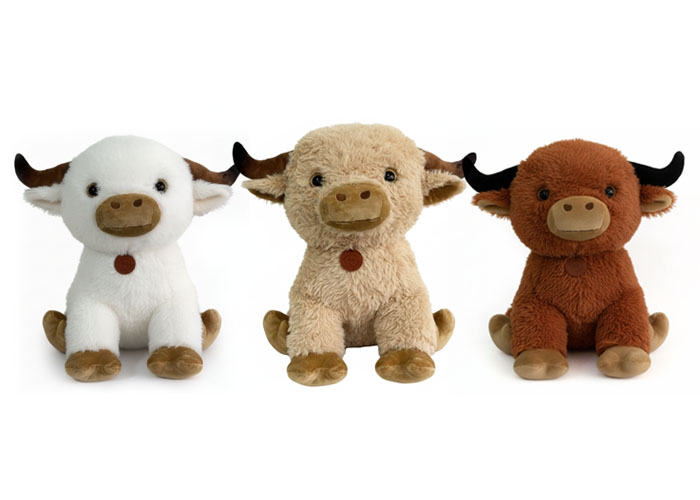 (Mis 5) HIGHLAND COW Peluche 35cm 3ass…x